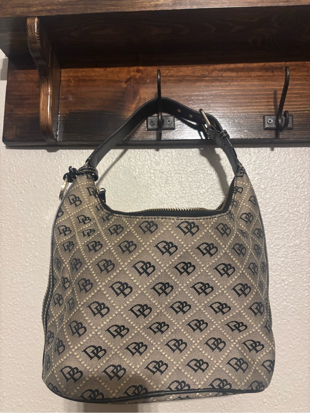 Dooney & Bourke monogram shoulder bag
